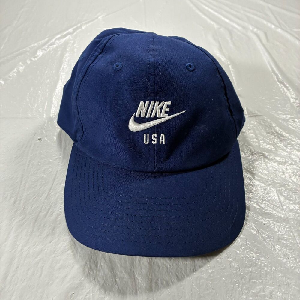 Nike USA National Team Navy Blue Runner Strap Back One Size